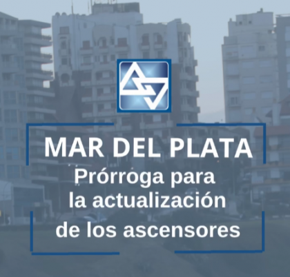 Pr&oacute;rroga para la actualizaci&oacute;n de los ascensores
